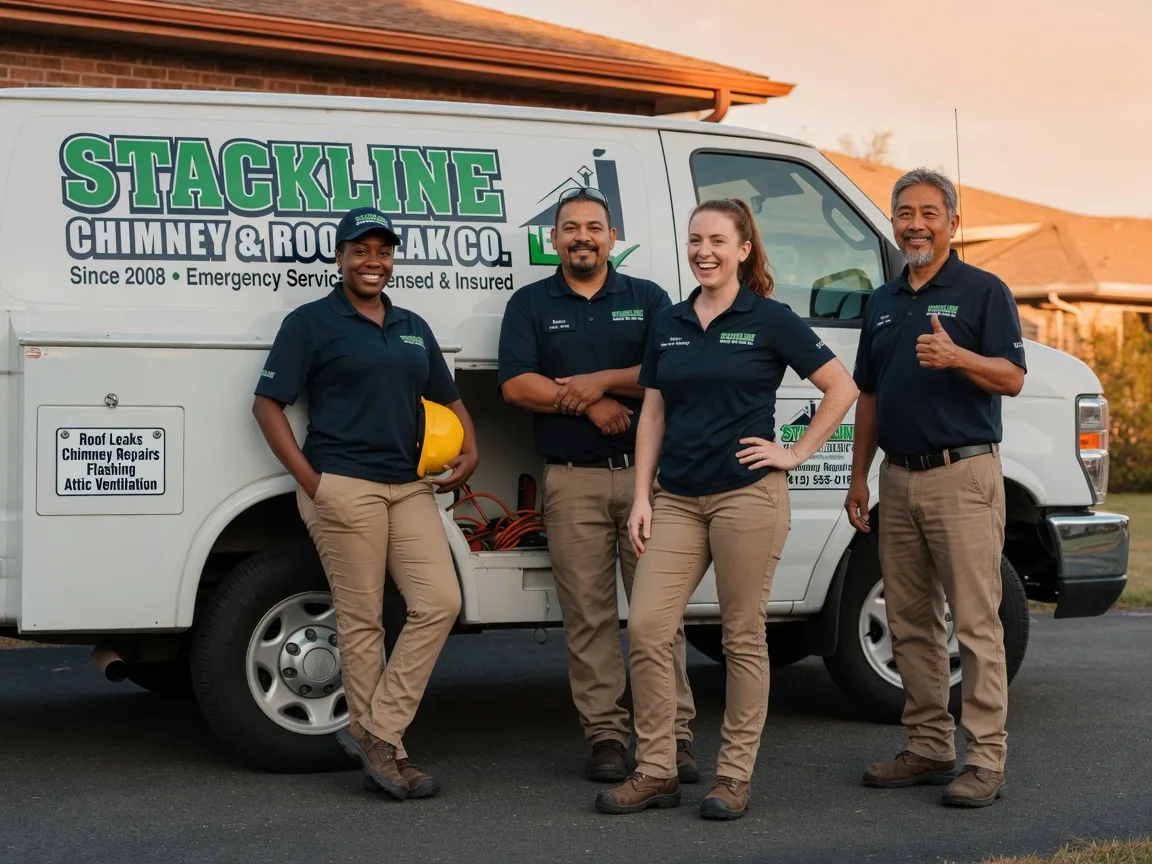 Chimney flashing repair company in Cypress, IL